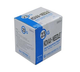 한백)일회용주사침/23G*25mm
