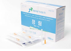 정림)일회용주사침(Disposable Needle)/26G*60mm