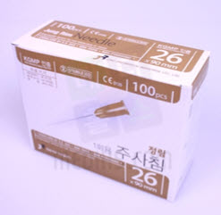 정림)일회용주사침(Disposable Needle)/26G*90mm