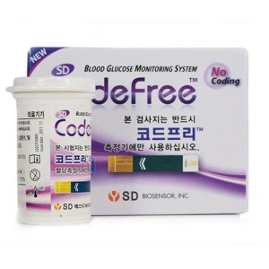 SD 코드프리 혈당시험지/50매