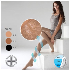 잡스타킹/실리콘밴드형/493 *살색*