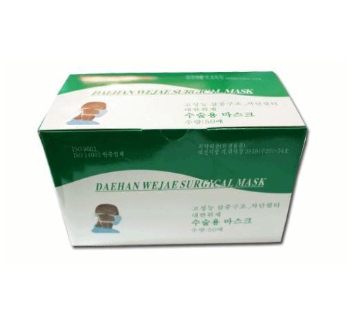 일회용 수술용마스크(Disposable Dental Mask)-대한위재/끈형