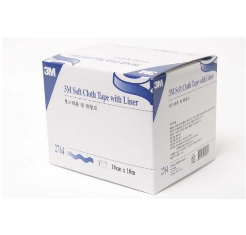 3M)부직포반창고 (Soft Cloth Tape w/Liner) 2764 (10cm*10cm)