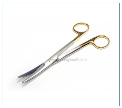 골드 메이오가위 곡(Mayo Scissors TC)5-077G 특별주문품으로 발주일기준2-3일후 출고가 가능합니다