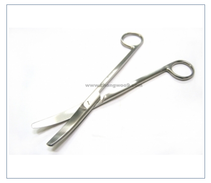심스산과가위 곡(Sims Uterine scissor)10-362