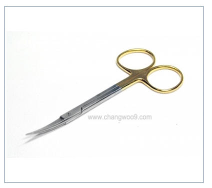 골드 안과가위 곡(Iris Scissors TC)98848-11 특별주문품으로발주일기준2-3일정도 후 출고가가능합니다