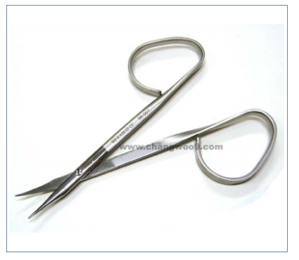 리본가위 곡(Ribbon Scissors)5-008 특별주문품으로발주일기준2-3일정도 후 출고가가능합니다