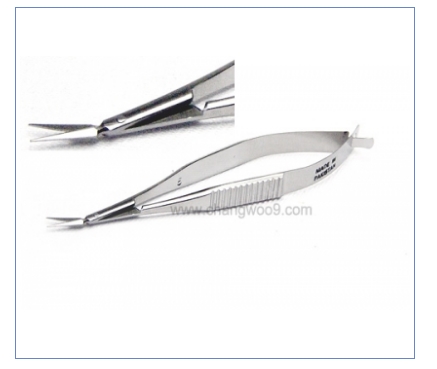 바나나가위 Side곡(Vannas Scissors)CWE-004 특별주문품으로 발주일기준2-3일정도 후 출고가 가능합니다