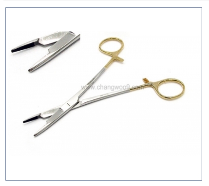 골드 올슨지침기(Olson Needle Holder TC)03-1472G