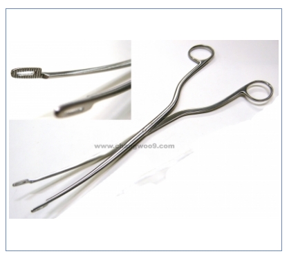 태반겸자 (Placenta Forceps) 38-1203