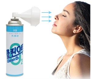 클린O2/산소캔 648ml