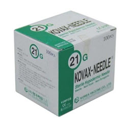 한백)일회용주사침/21G*25mm