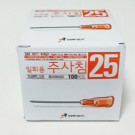 정림)일회용주사침(Disposable Needle)/25G*16mm