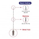 정림)스파이날니들/메탈,빽커팅,눈금 90mm (Spinal Needle/Metal)