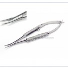 스프링안과지침기 곡 (Trout-Barraquer needle Holder) 50-3710C